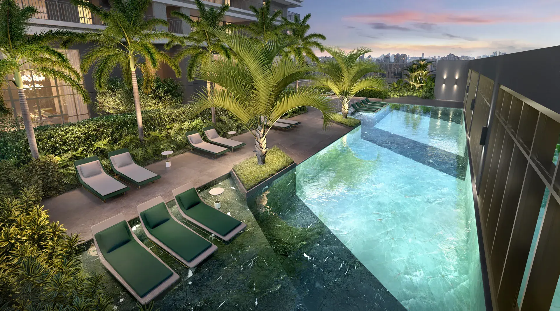 Área comum Petra by Boca do Lobo