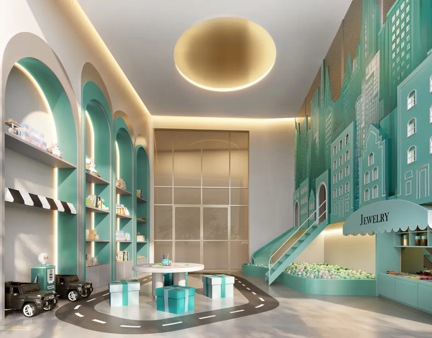 Área comum Petra by Boca do Lobo