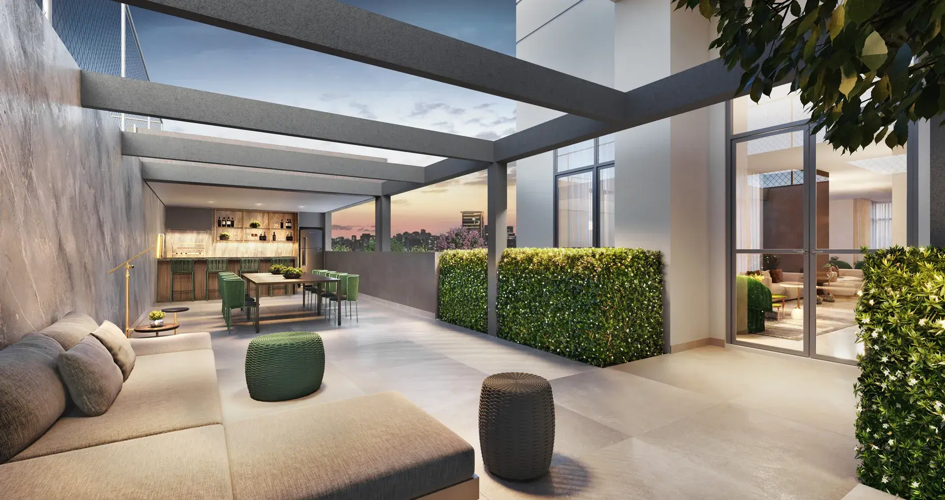 Área comum Green View Residence