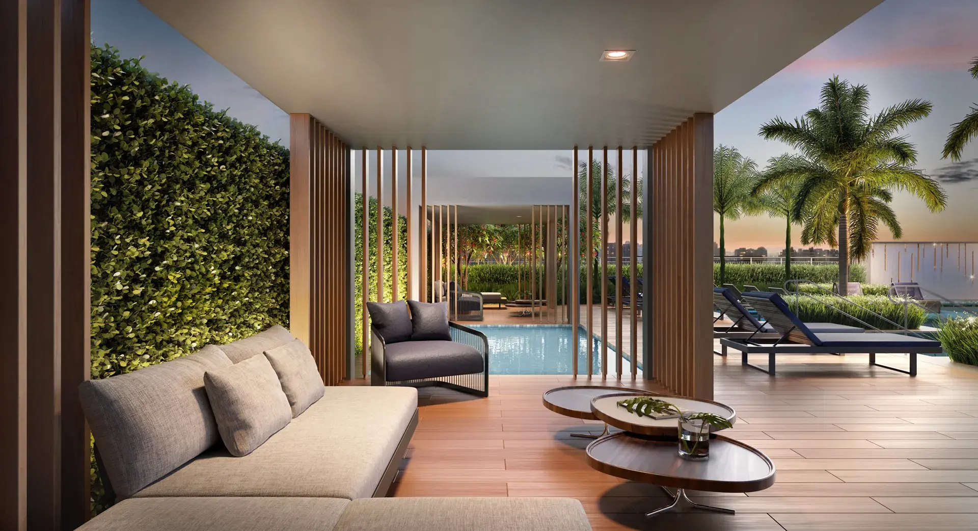 Área comum Green View Residence