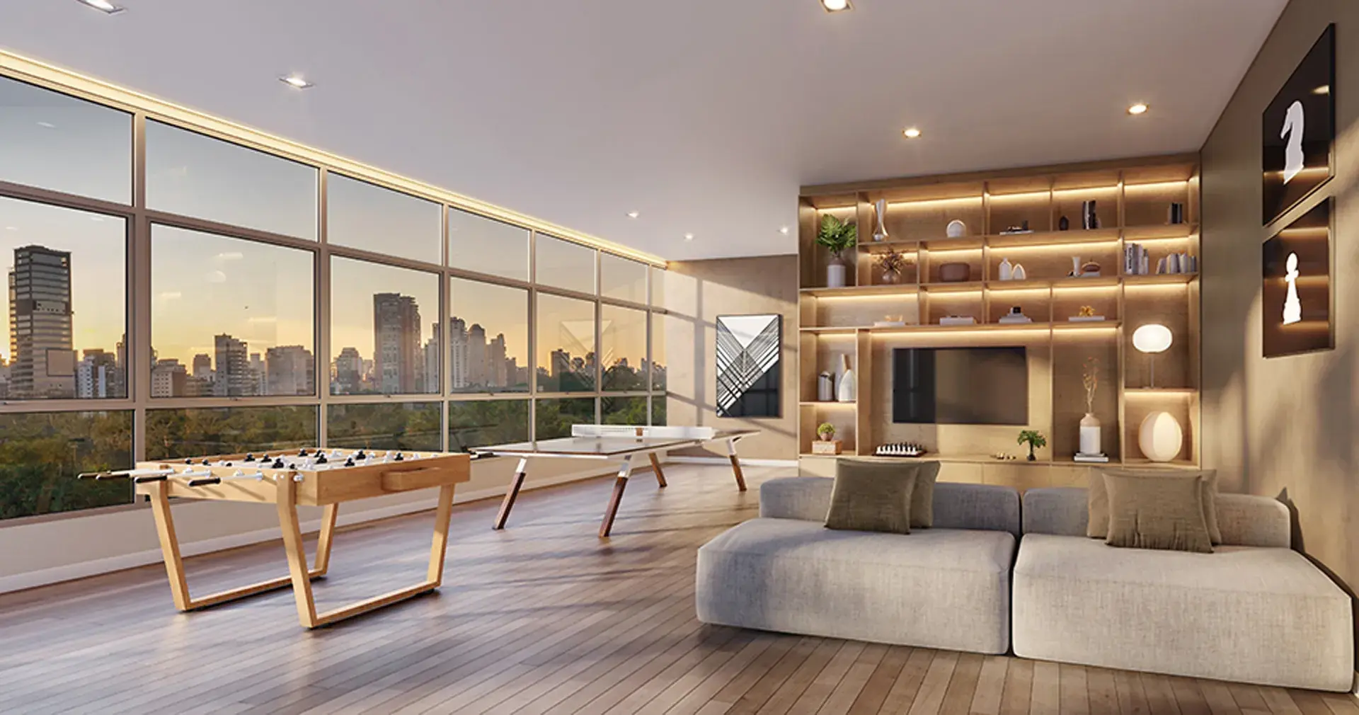 Área comum Green View Residence